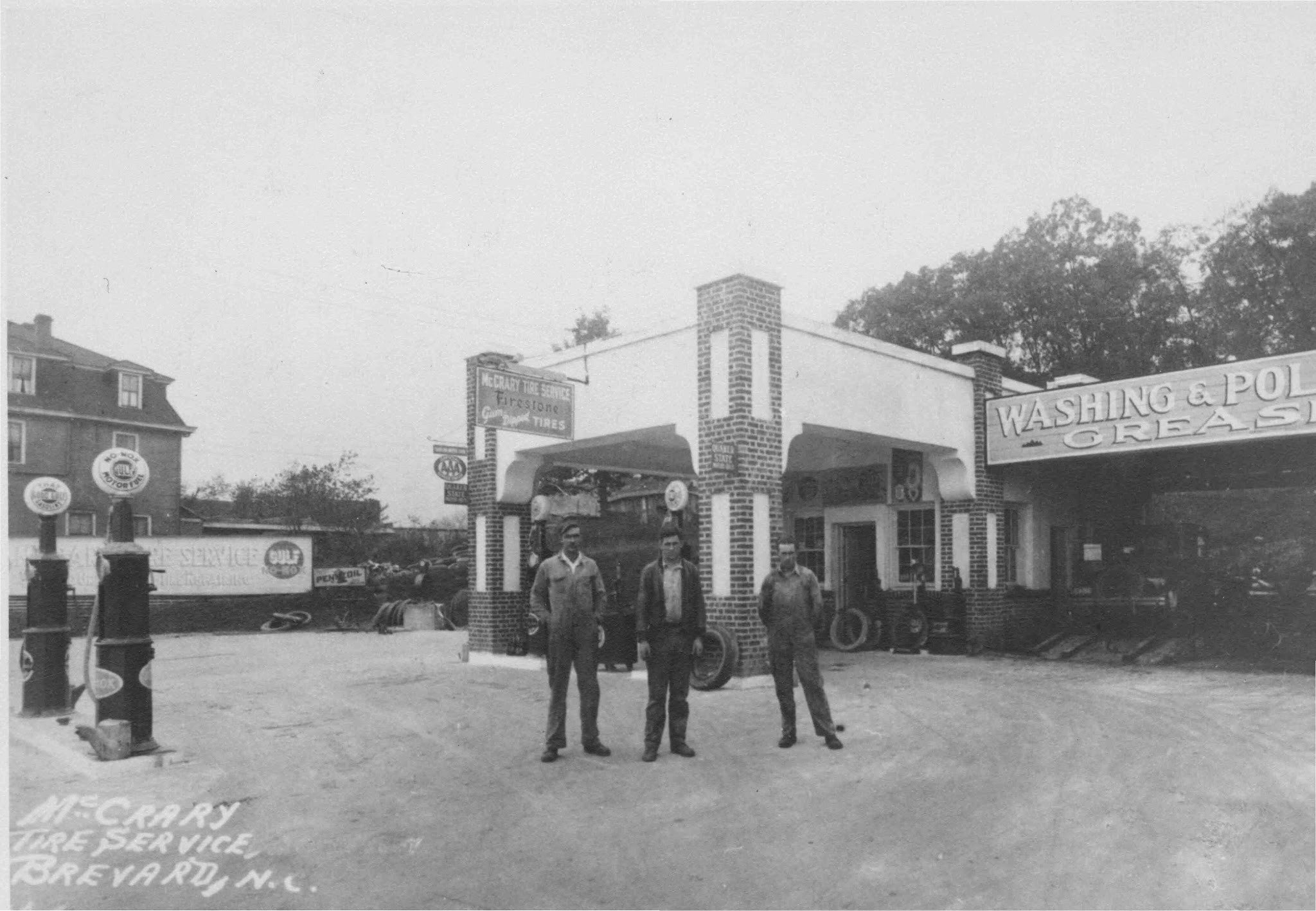 McCrary's Had Several Locations in Brevard Transylvania County Library