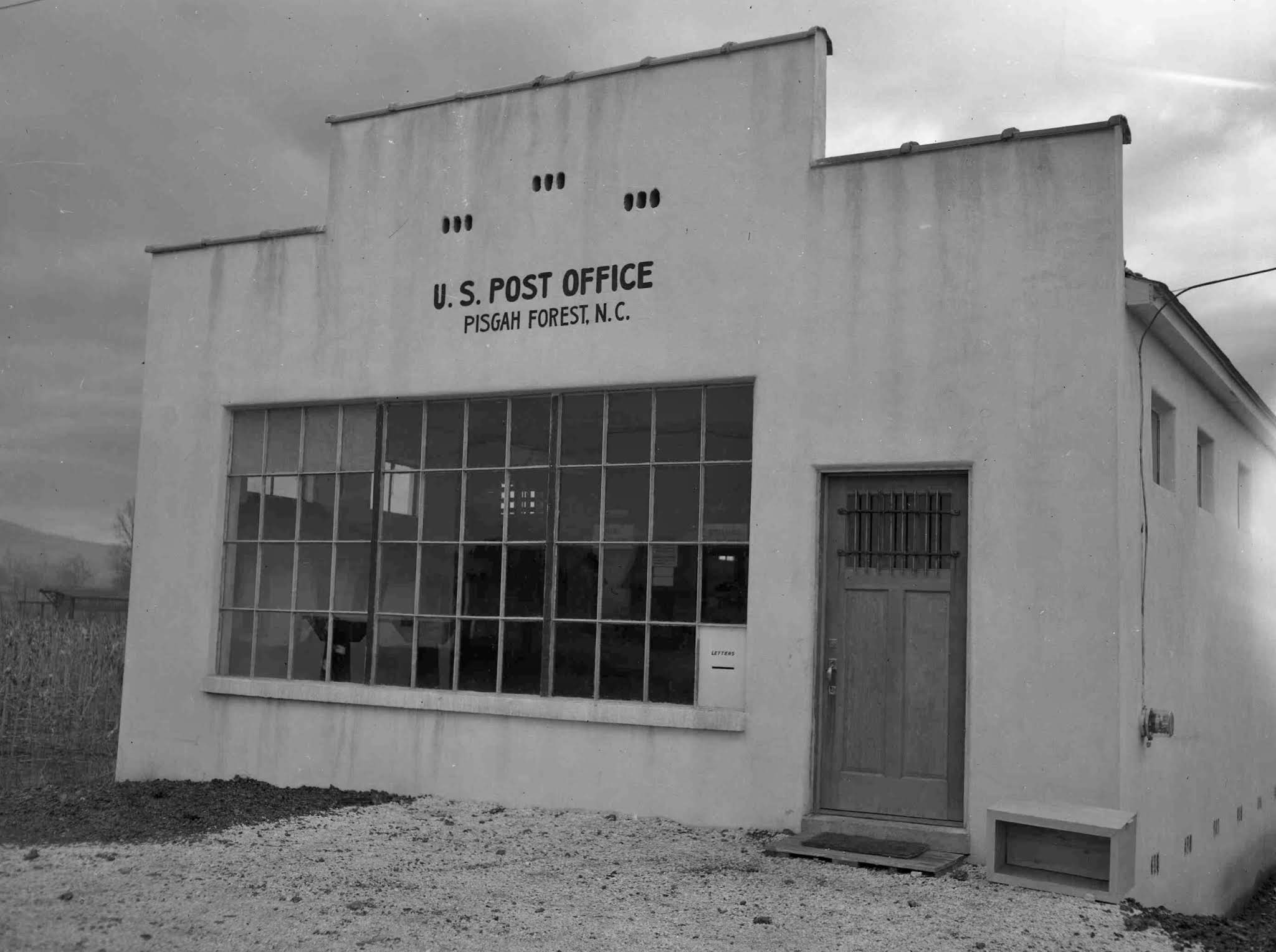 Historic Information on Pisgah Forest Post Office Transylvania County