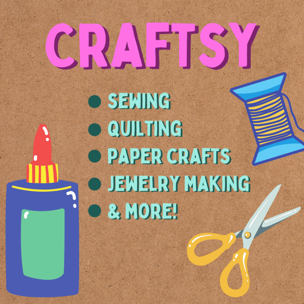 Craftsy image for Sewing, quilting, paper crafts, jewelry making and more.