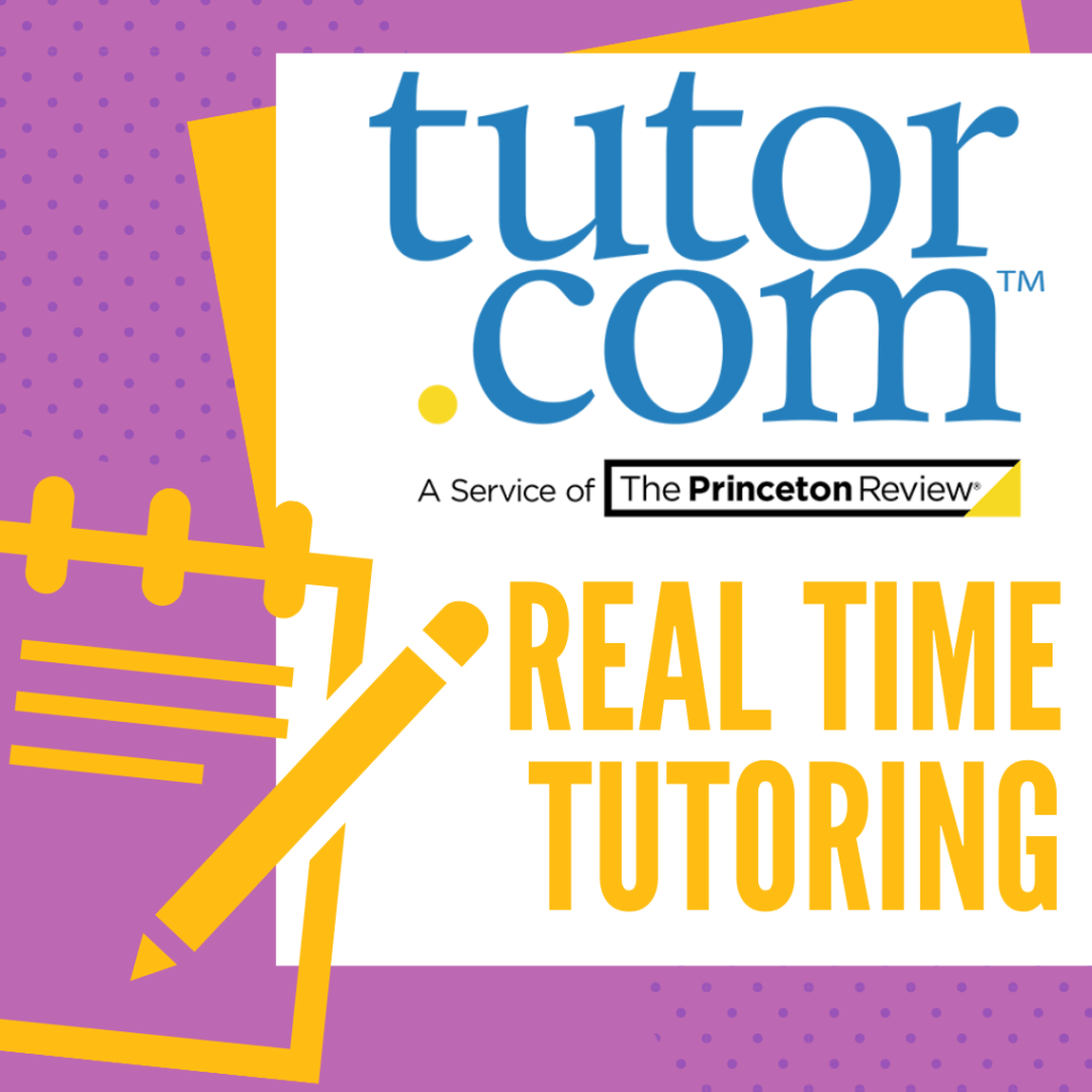 Real time tutoring from Tutor.com