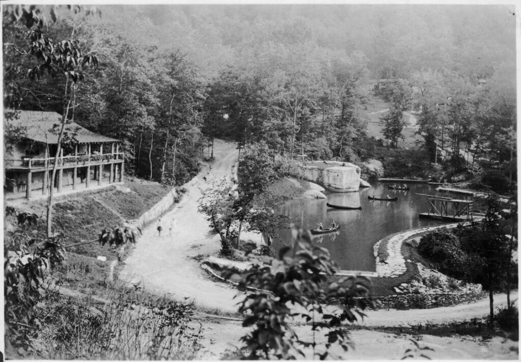 Rockbrook Camp in 1927